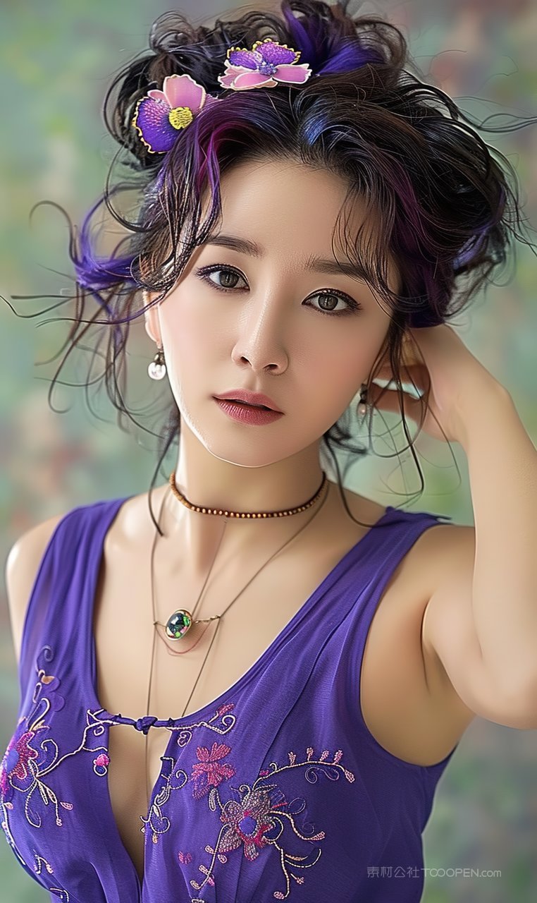 面部护肤美妆SPA女性性感美容美白