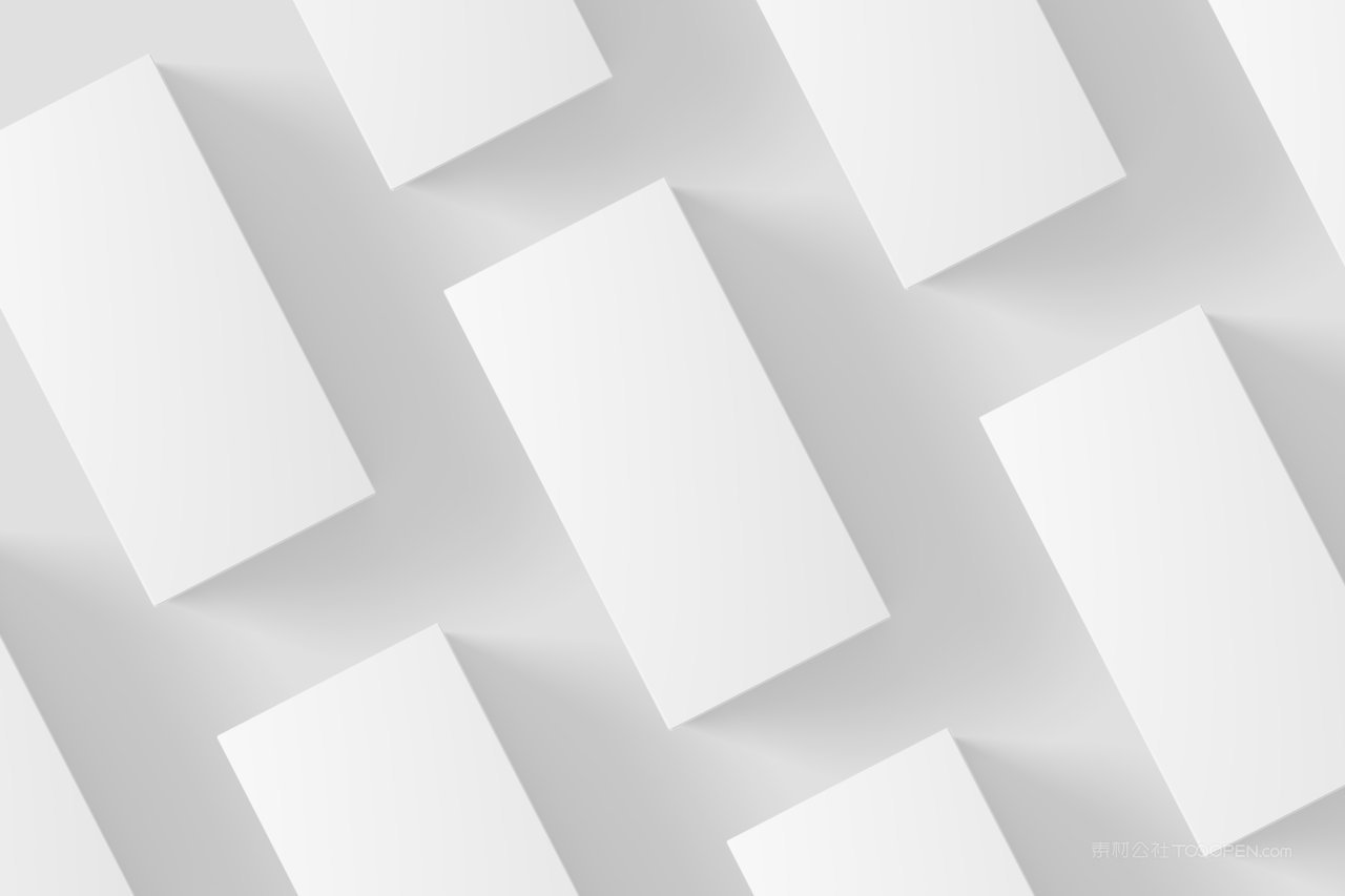 矩形纸盒包装样机