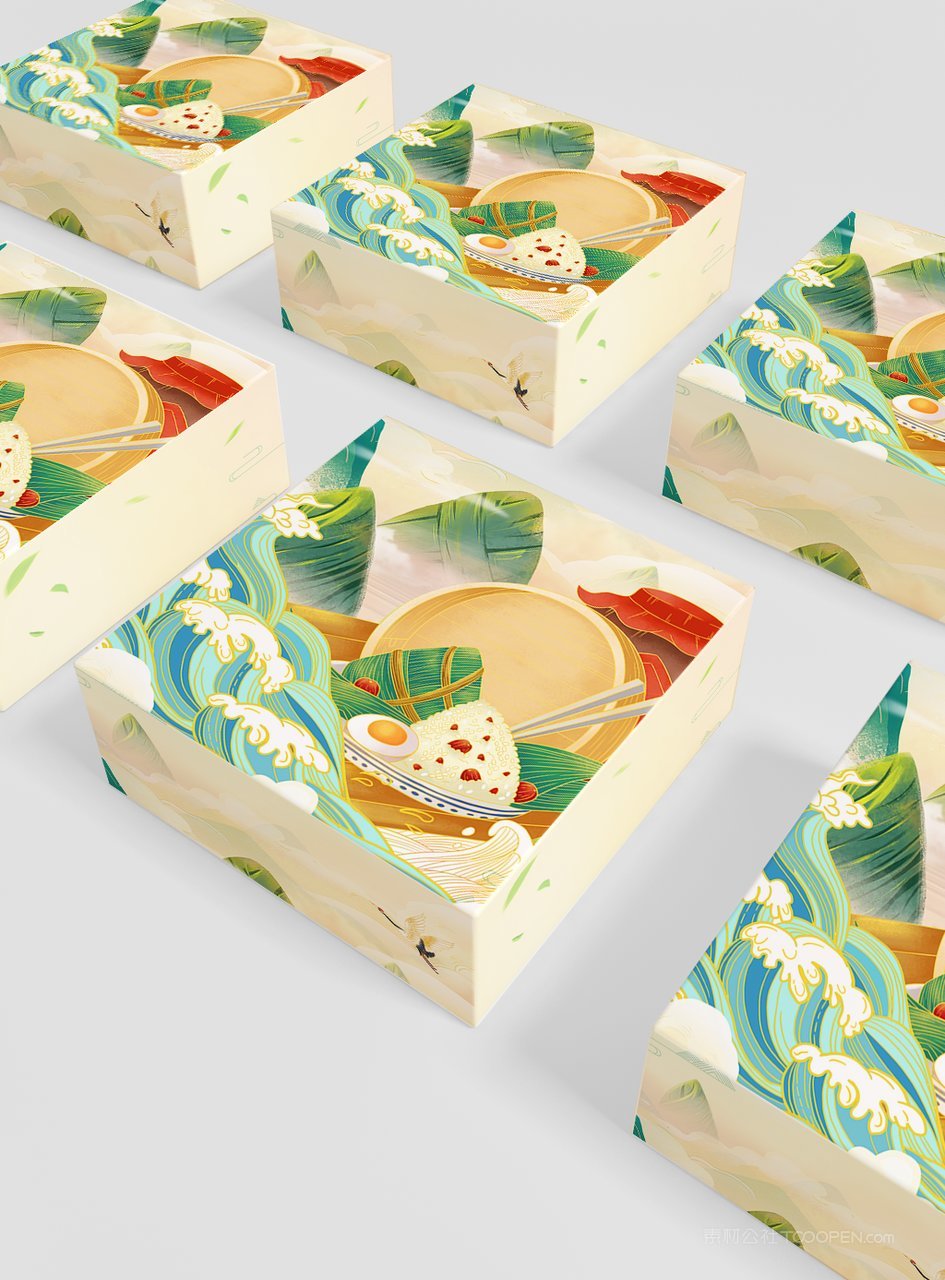 端午节包装样机素材