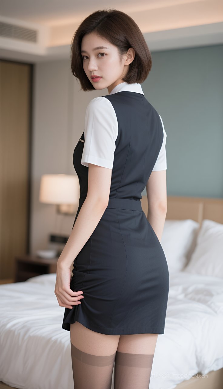 制服丝袜长腿美女模特美腿短裙