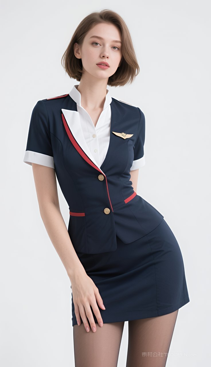 欧美丝袜美女短裙性感长腿模特美腿