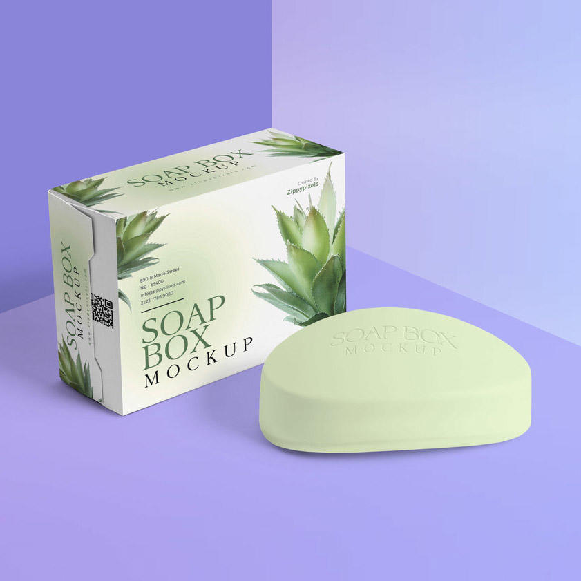 肥皂盒包装样机