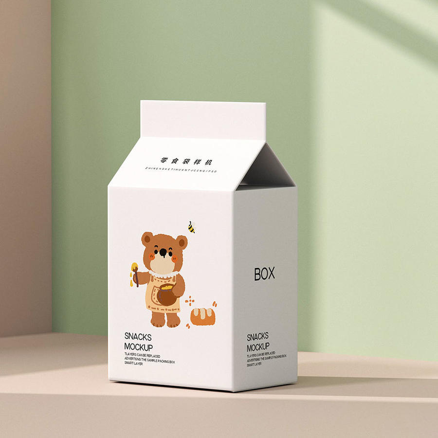零食包装盒样机