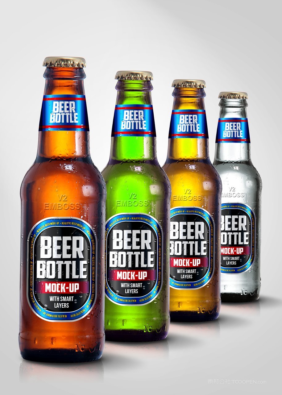 啤酒标签样机