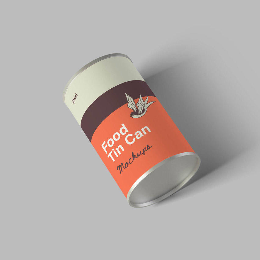 圆柱形罐头样机