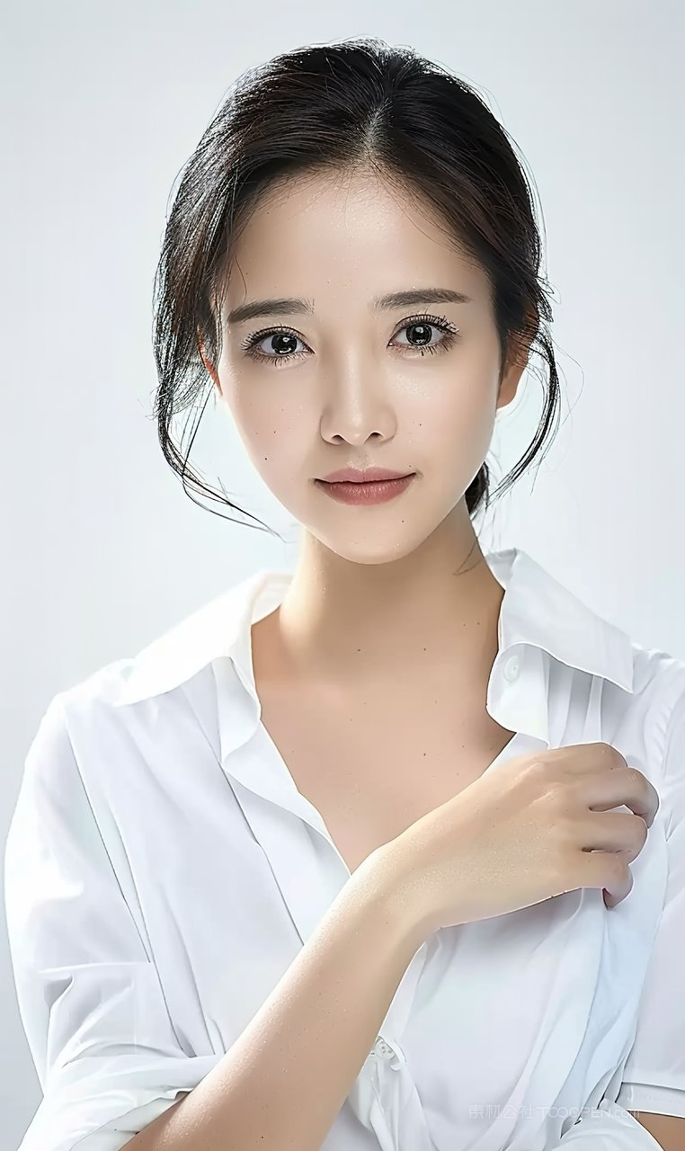 魅力彩妆美容时尚美女青春女性高雅