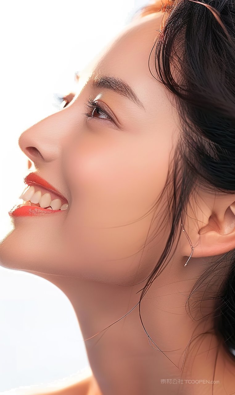 活力清纯美女优美时尚魅力少女美容彩妆