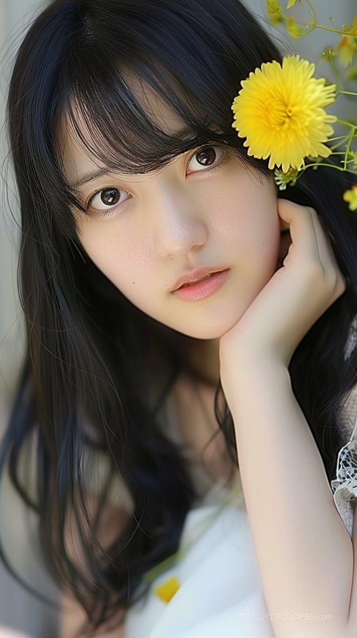 年轻清纯年轻少女写真模特美女