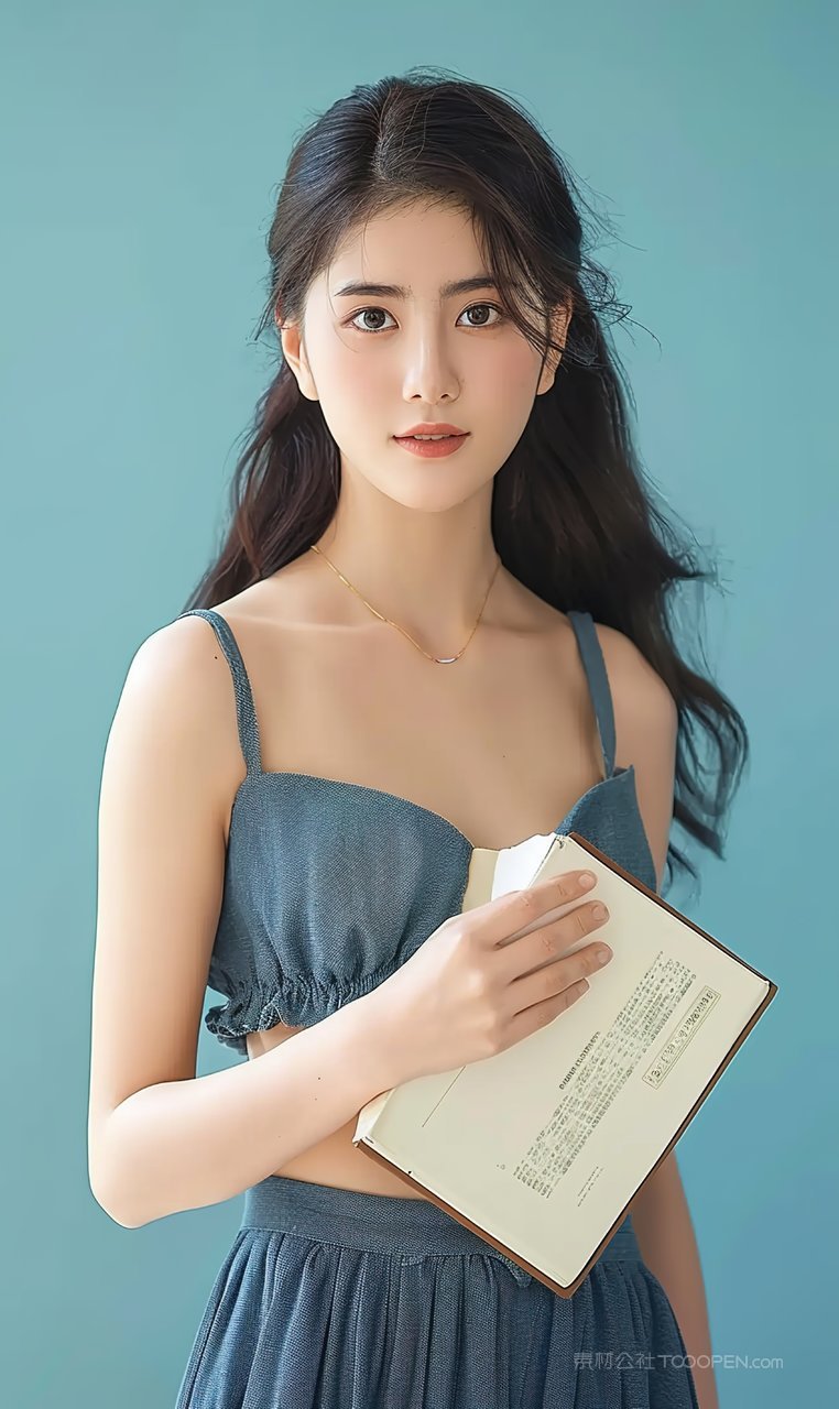 女性美容活力美女彩妆美发气质青春魅力盛装