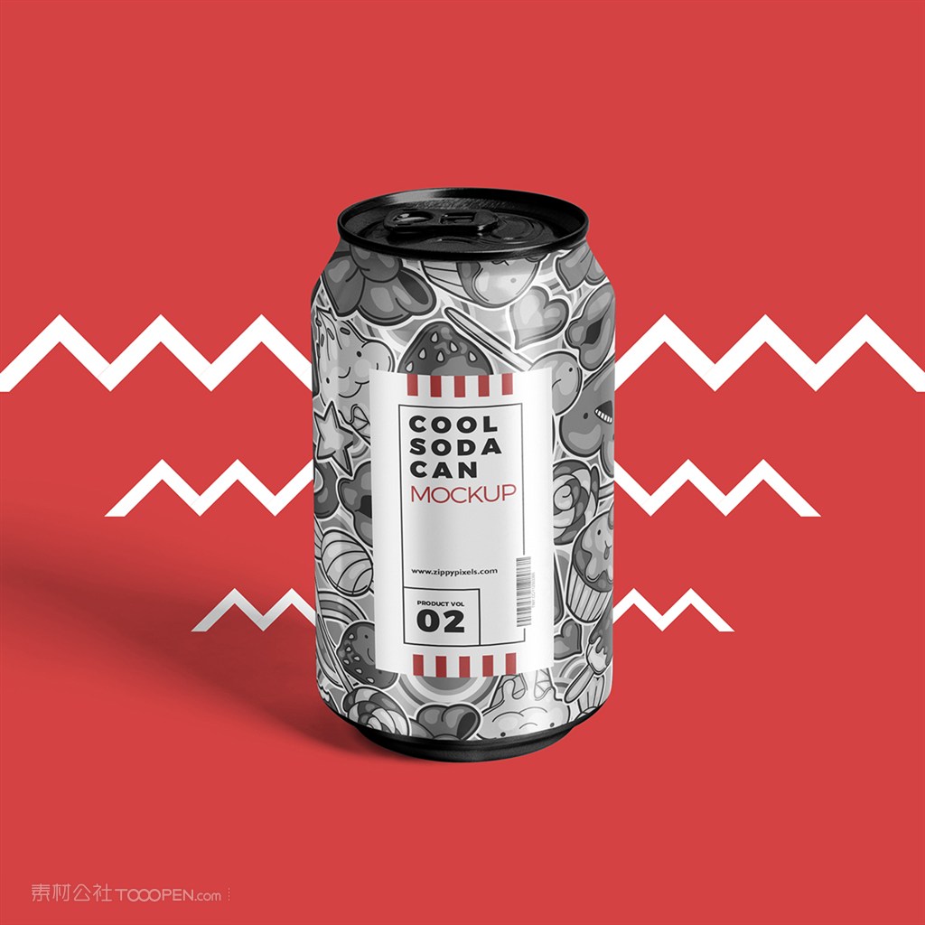 易拉罐包装展示样机