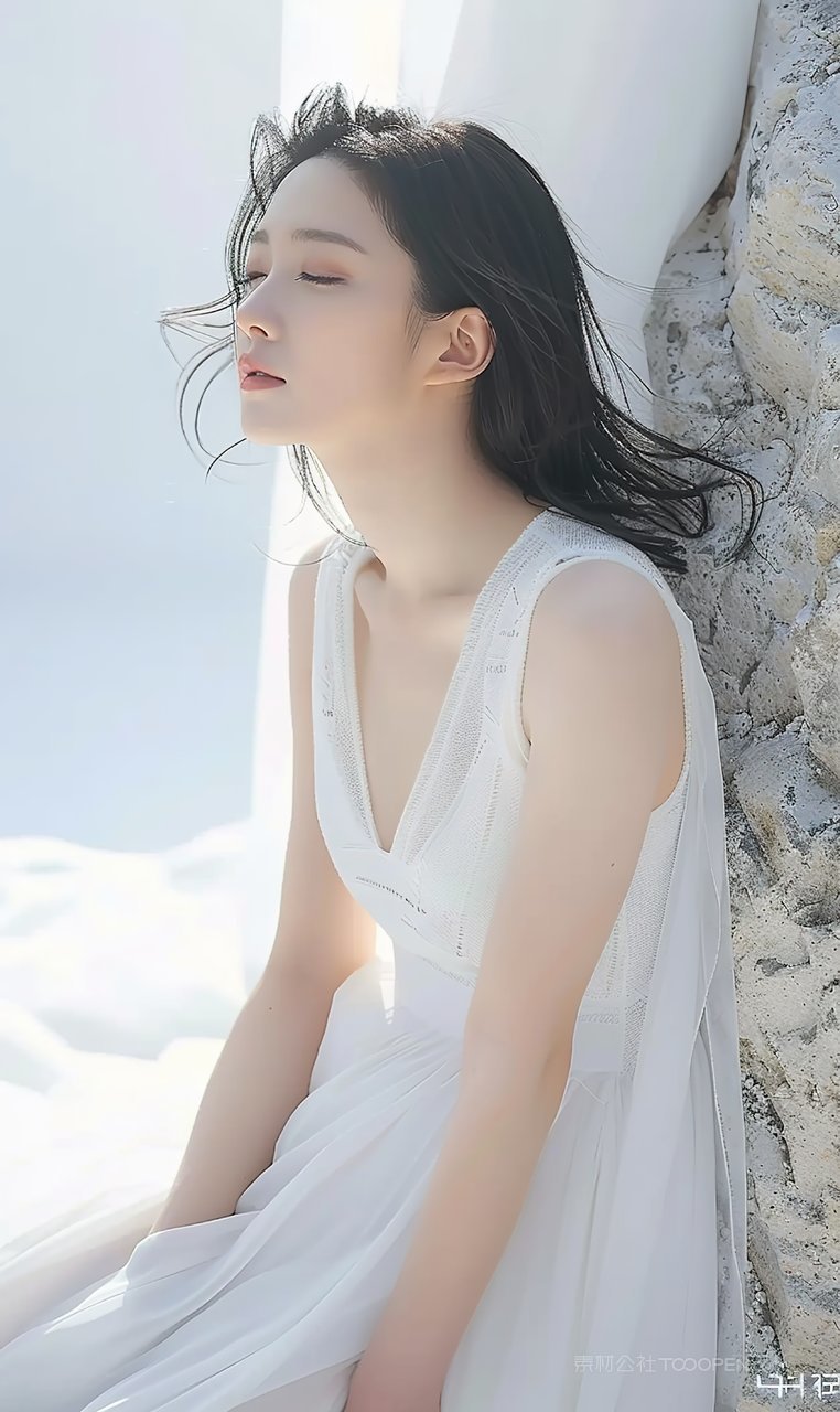 彩妆魅力青春高雅美女时尚女性美容