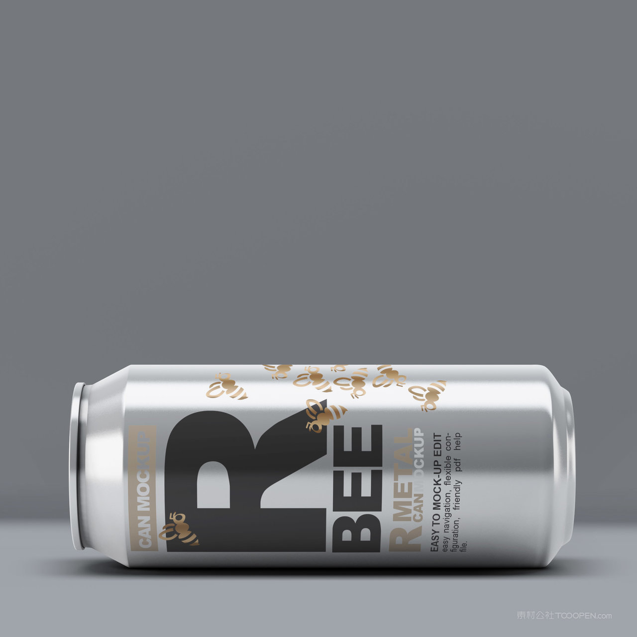 啤酒易拉罐样机