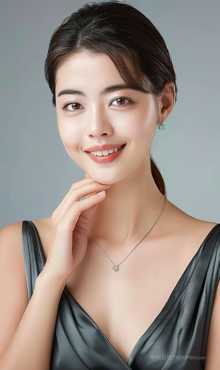 女性美容美女活力气质彩妆盛装青春