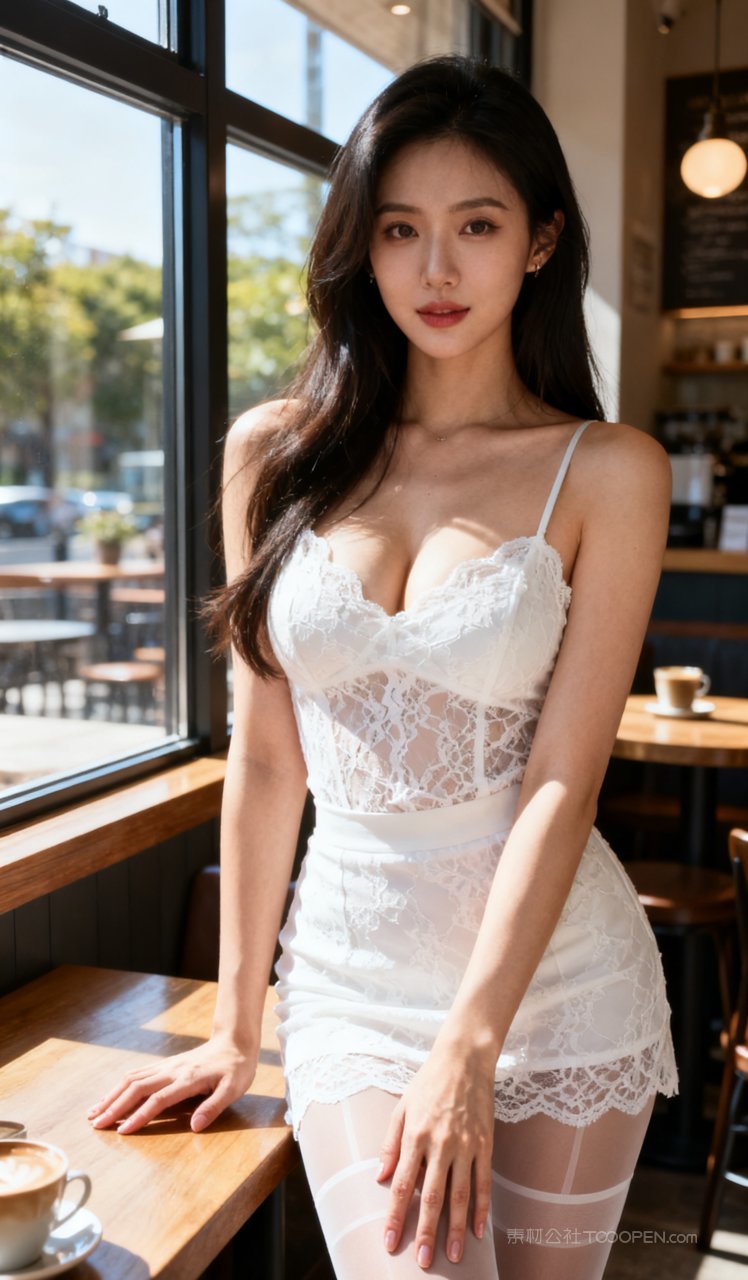 时尚性感长腿短裙丝袜美女气质