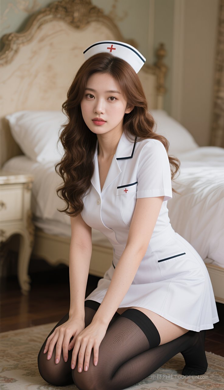 长腿美腿少女短裙丝袜模特美女制服