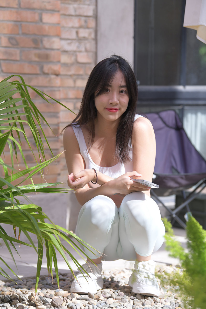 中国瑜伽裤小姐姐摄影