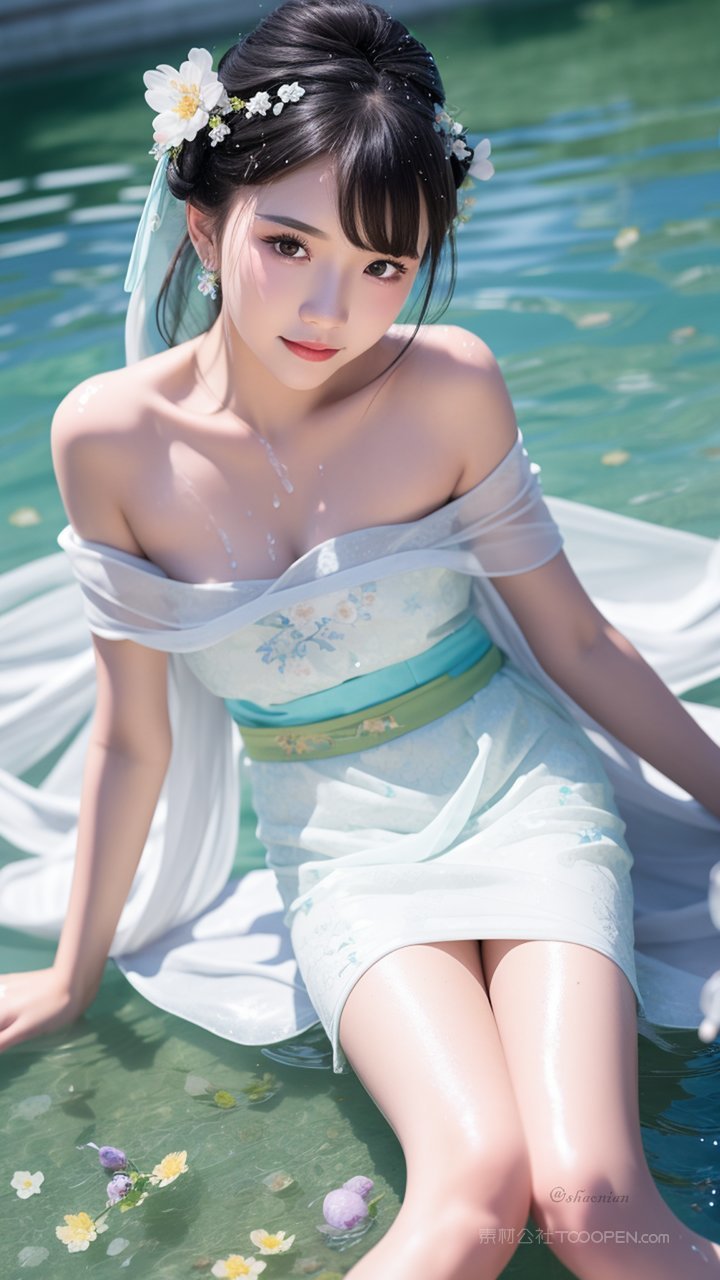 肤如凝脂ai智造美女艺术写真壁纸大全