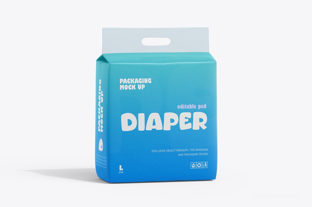 尿布湿包装样机