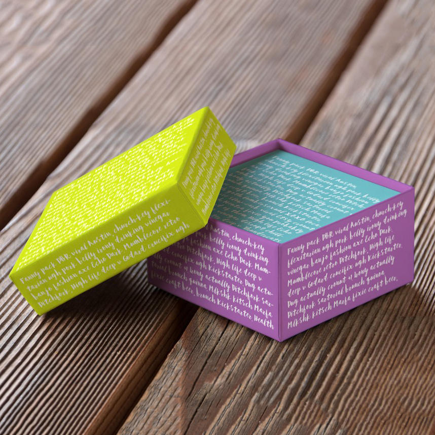 彩盒纸盒包装样机