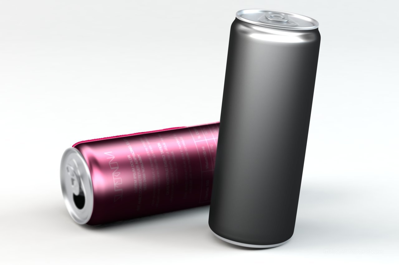 易拉罐样机psd素材模板