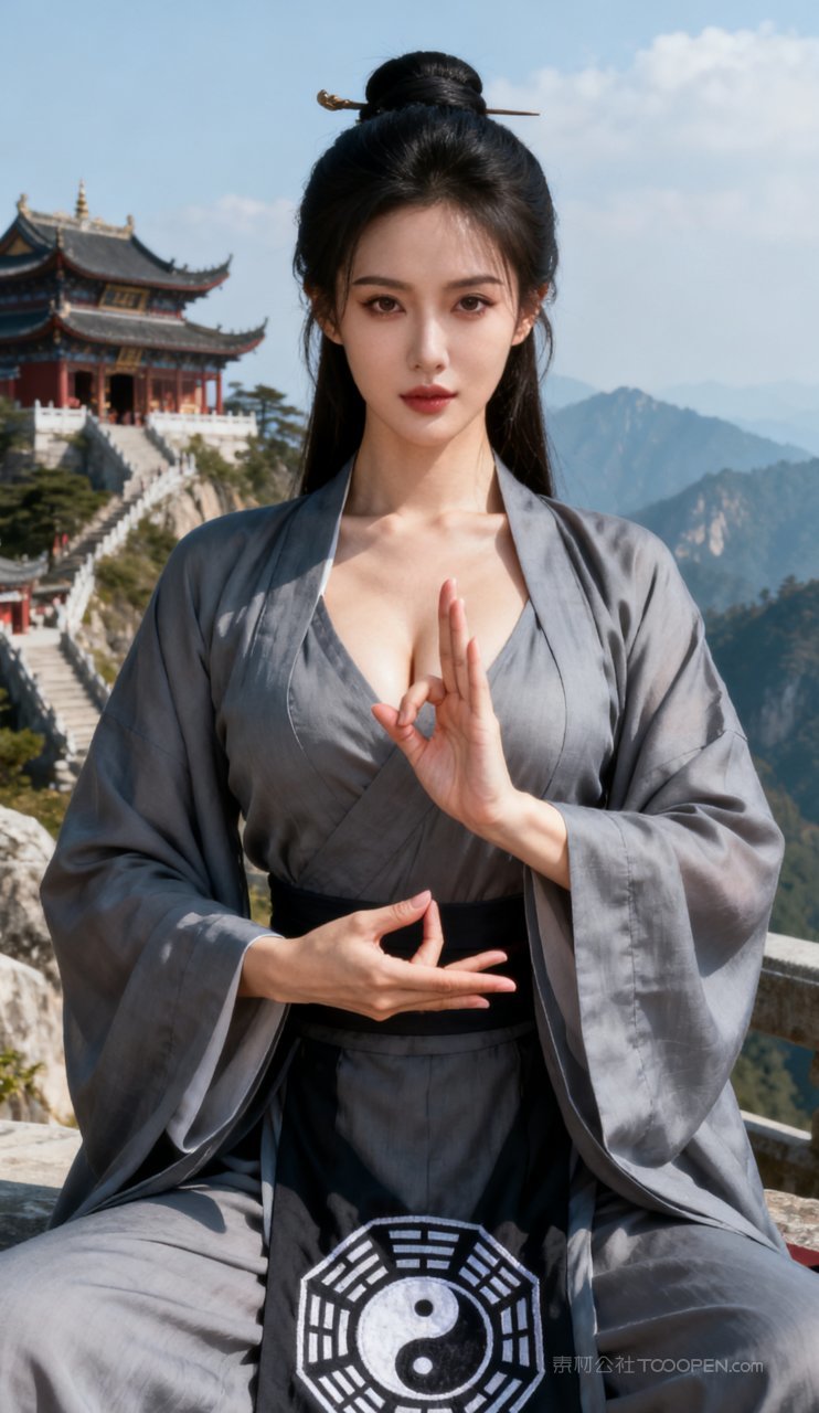 女性丰腴古风美艳美女性感汉服