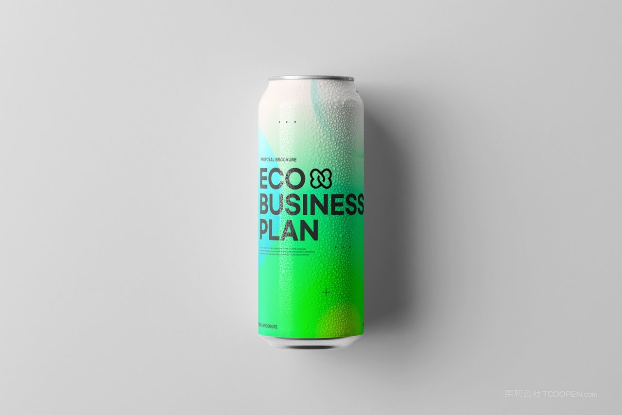 饮料酒水易拉罐样机效果