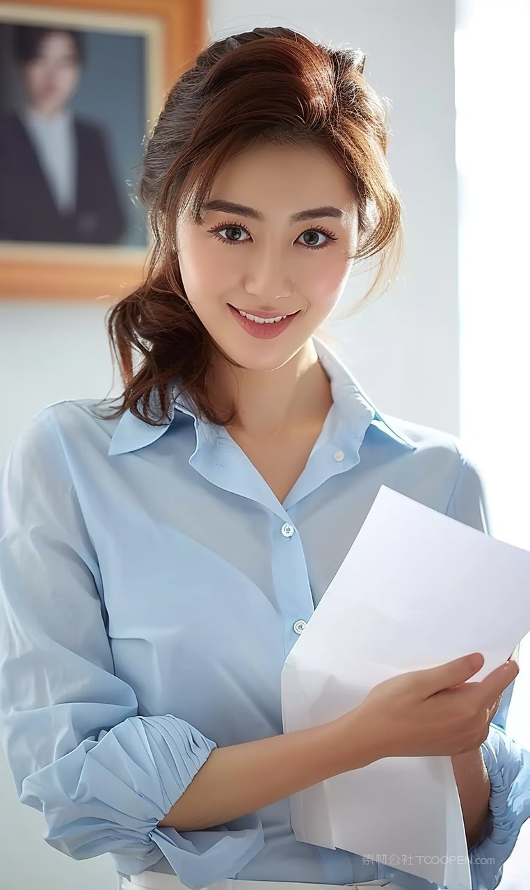 护肤美白清纯女性美女时尚青年个性