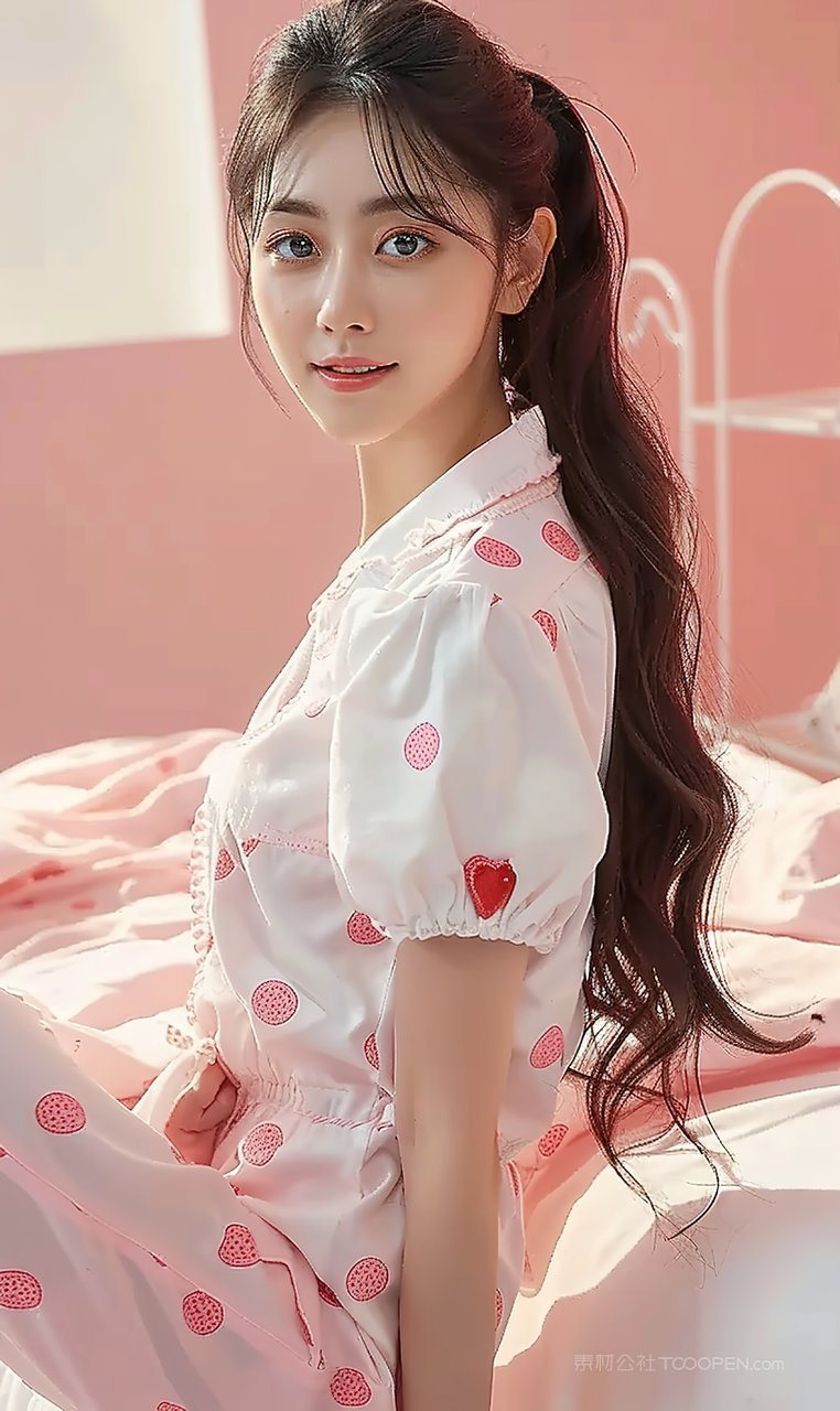 美白时尚个性青年美女彩妆清纯女性护肤