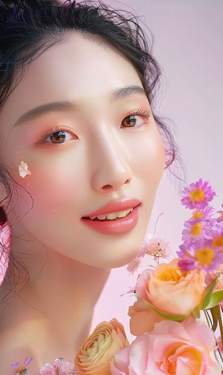 活力时尚青春魅力女性清纯少女