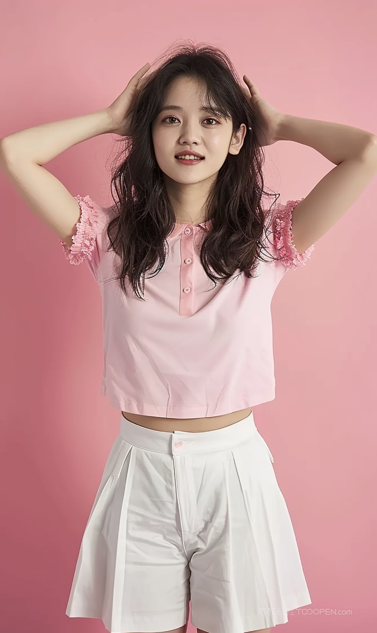 迷人美白彩妆高清魅力美女女性清纯美容少女