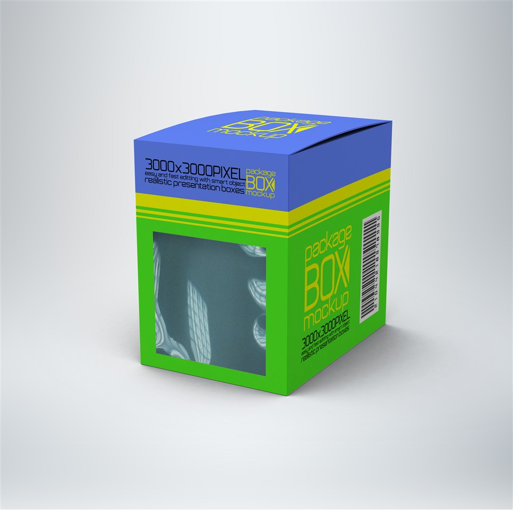 彩盒纸盒镂空盒包装盒样机