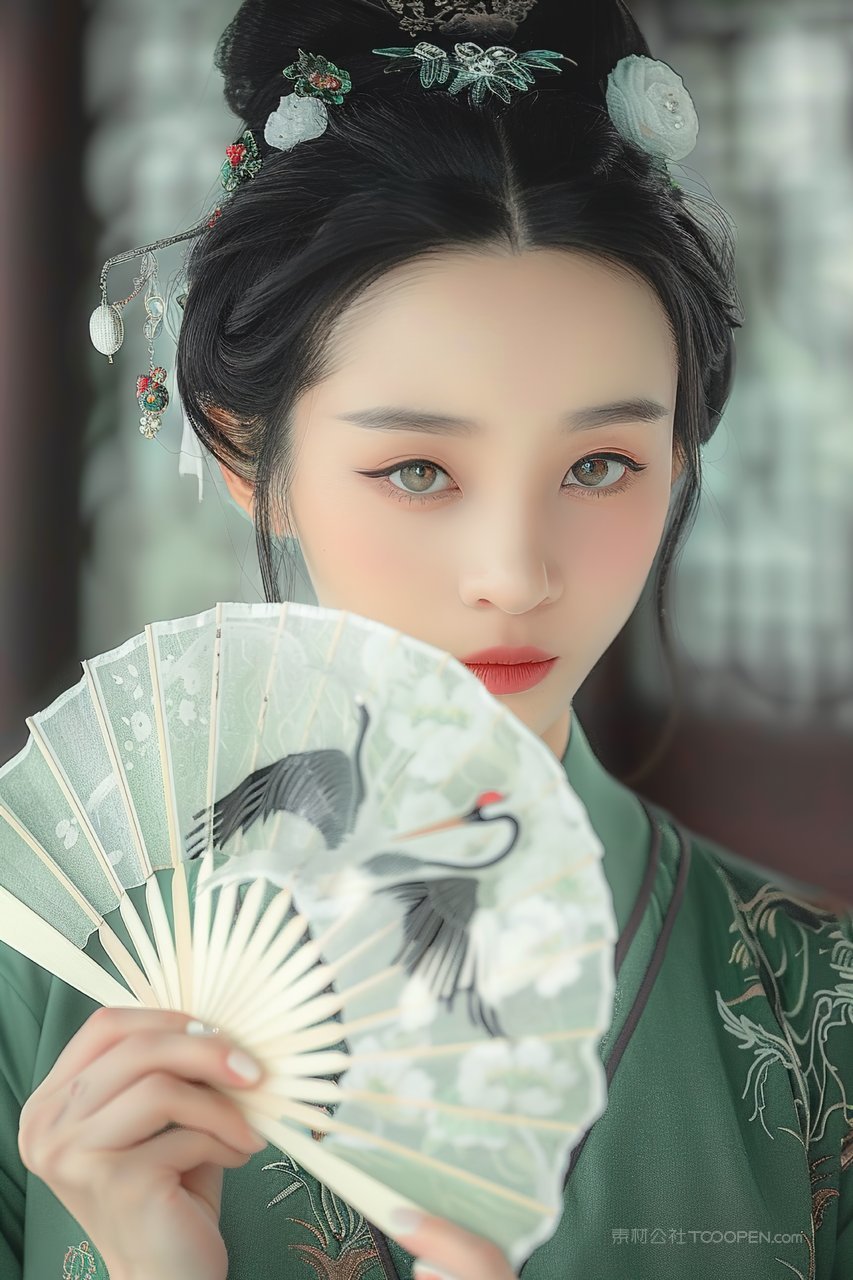 活力优雅女性优美青春年轻美女