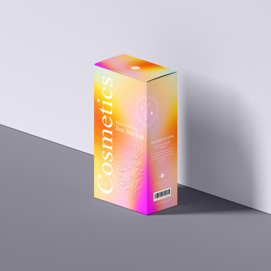 炫彩包装盒样机