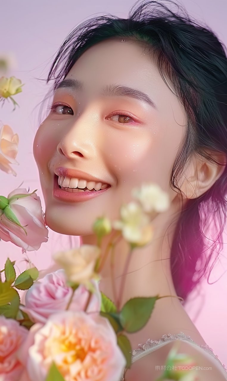 清纯少女魅力活力青春女性时尚