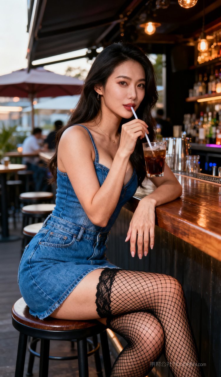 长腿丝袜时尚短裙美腿性感气质美女