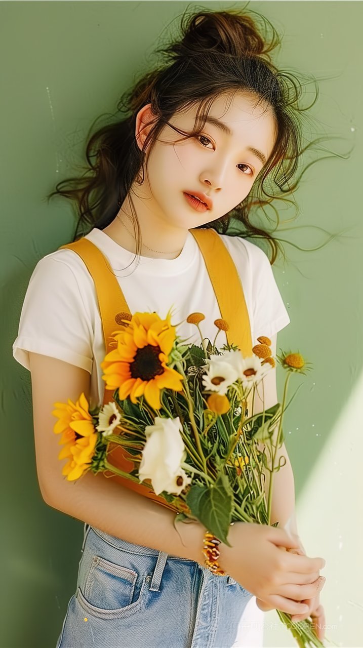 清纯模特美女少女年轻写真