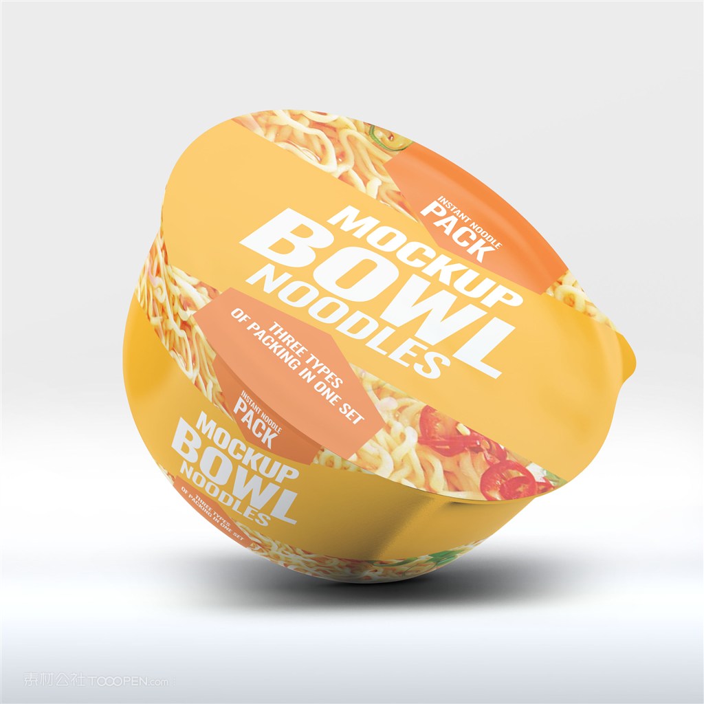 泡面包装样机