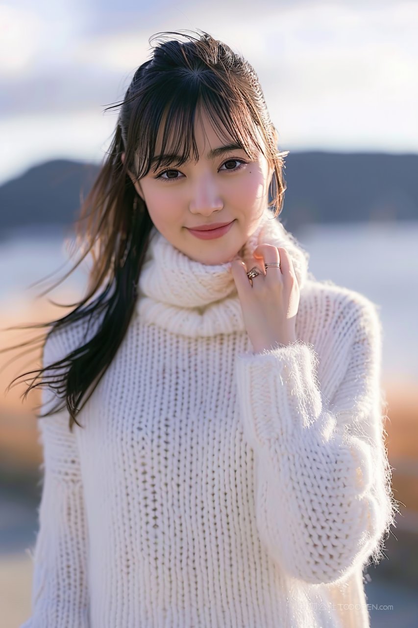 美容清纯时尚优美年轻女性青春魅力美女彩妆