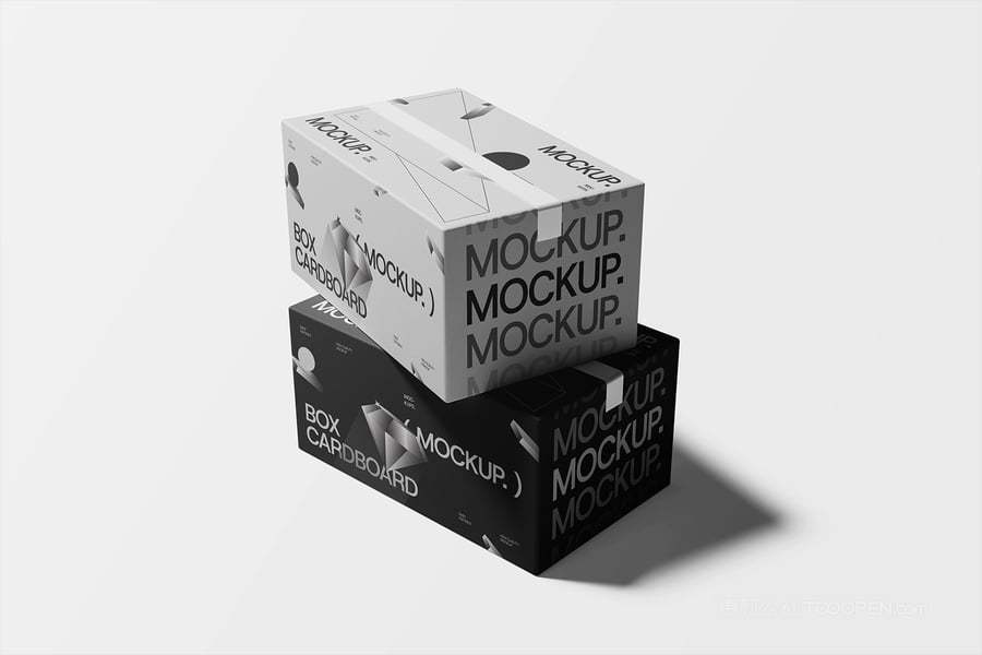 牛皮纸盒包装样机