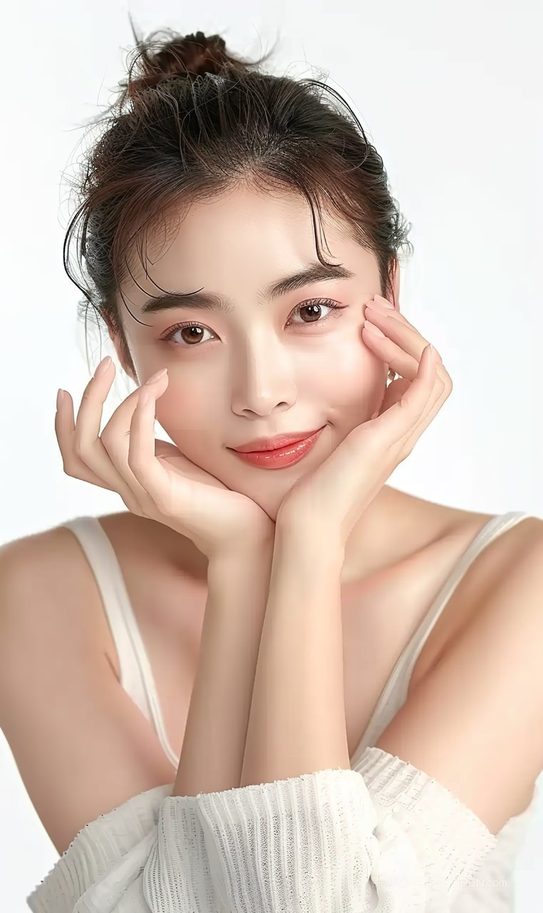 少女清纯美容时尚彩妆优美美女盛装魅力