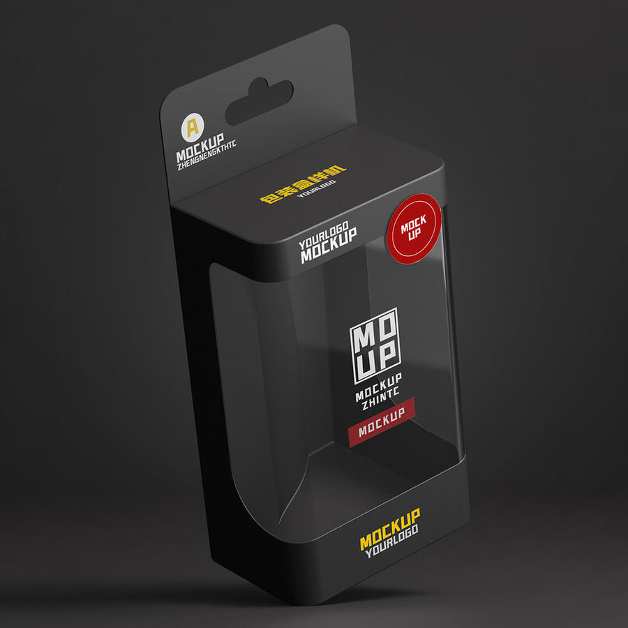 高档开窗包装盒样机