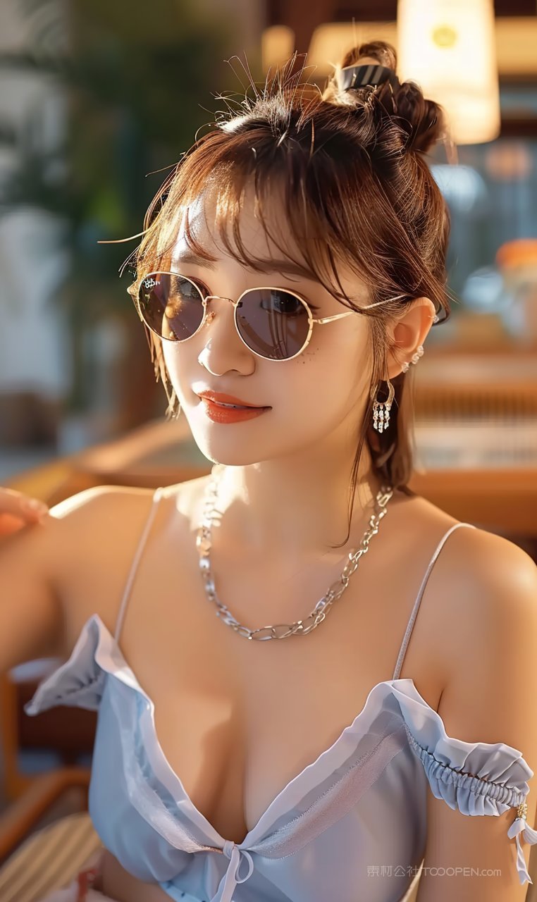 优美少女清纯美女时尚魅力美容盛装彩妆