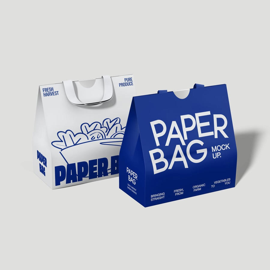 纸袋食品包装样机