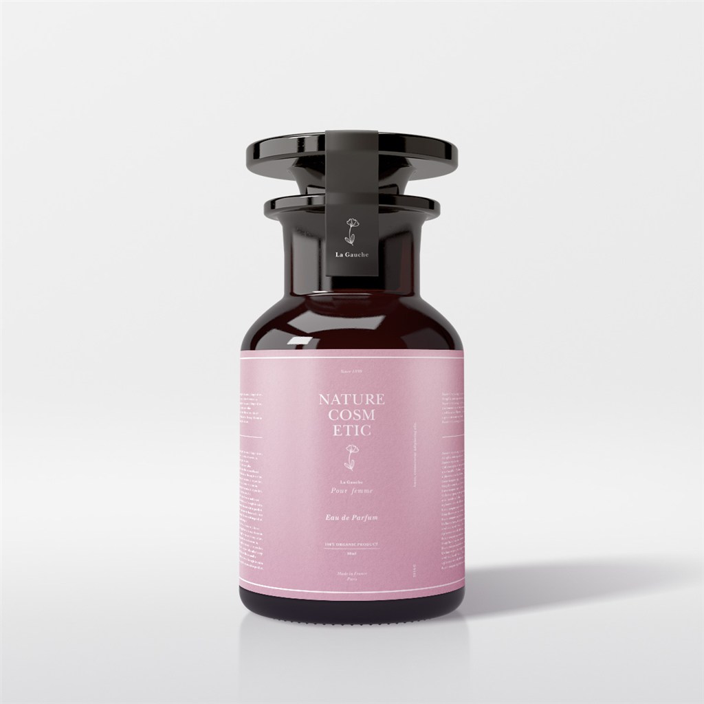 精华乳液玻璃瓶样机模板