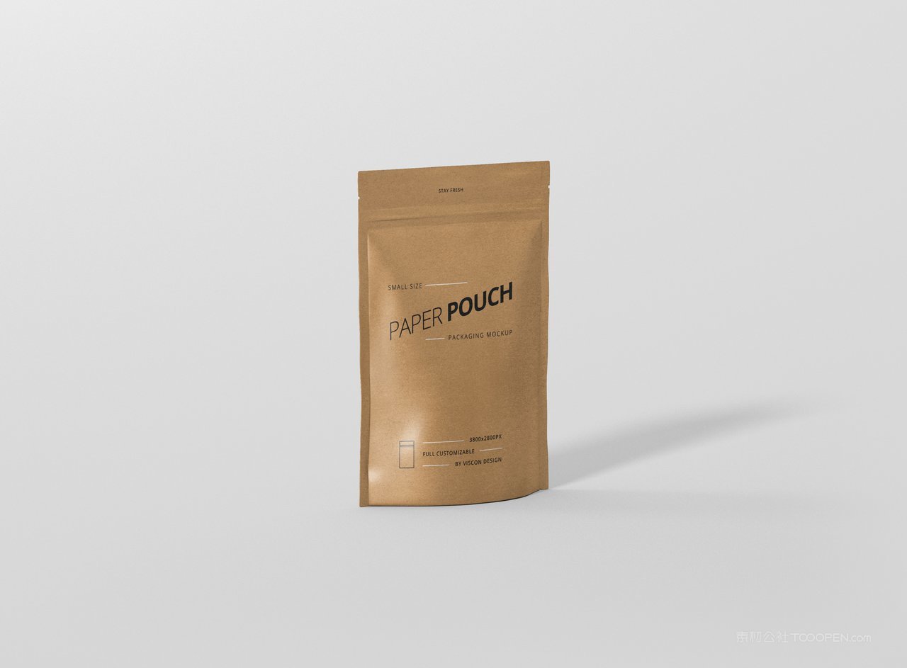 食品塑料包装样机psd模板