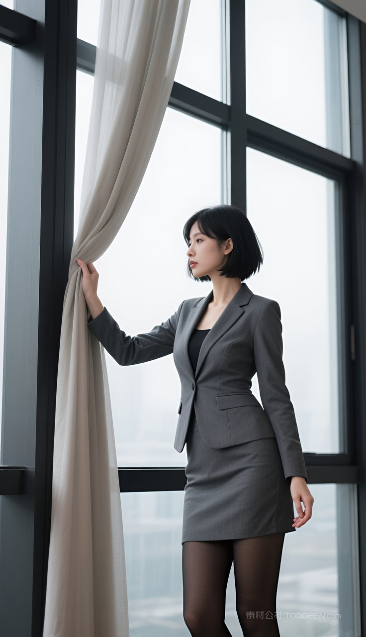 少女短裙模特美女丝袜长腿制服美腿