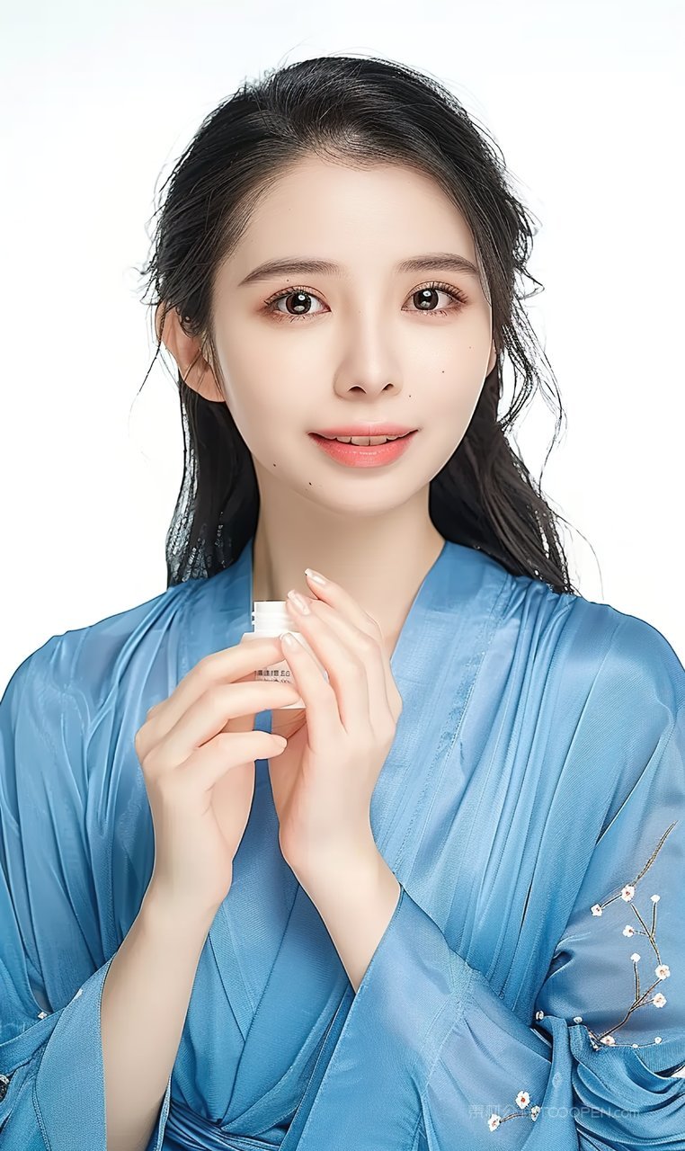 青春美容女性美发彩妆活力魅力气质美女盛装