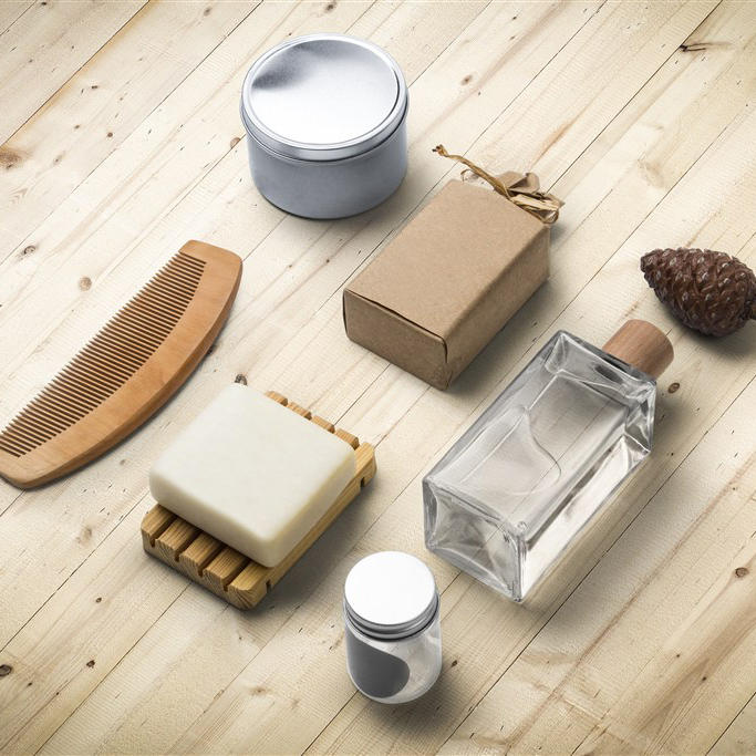 高端化妆品玻璃瓶膏霜瓶包装样机