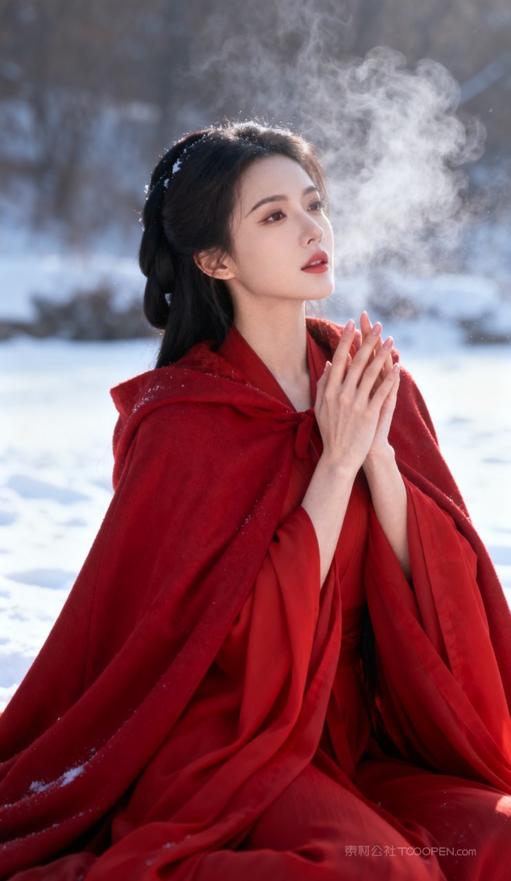 女性丰腴古风性感汉服美艳美女