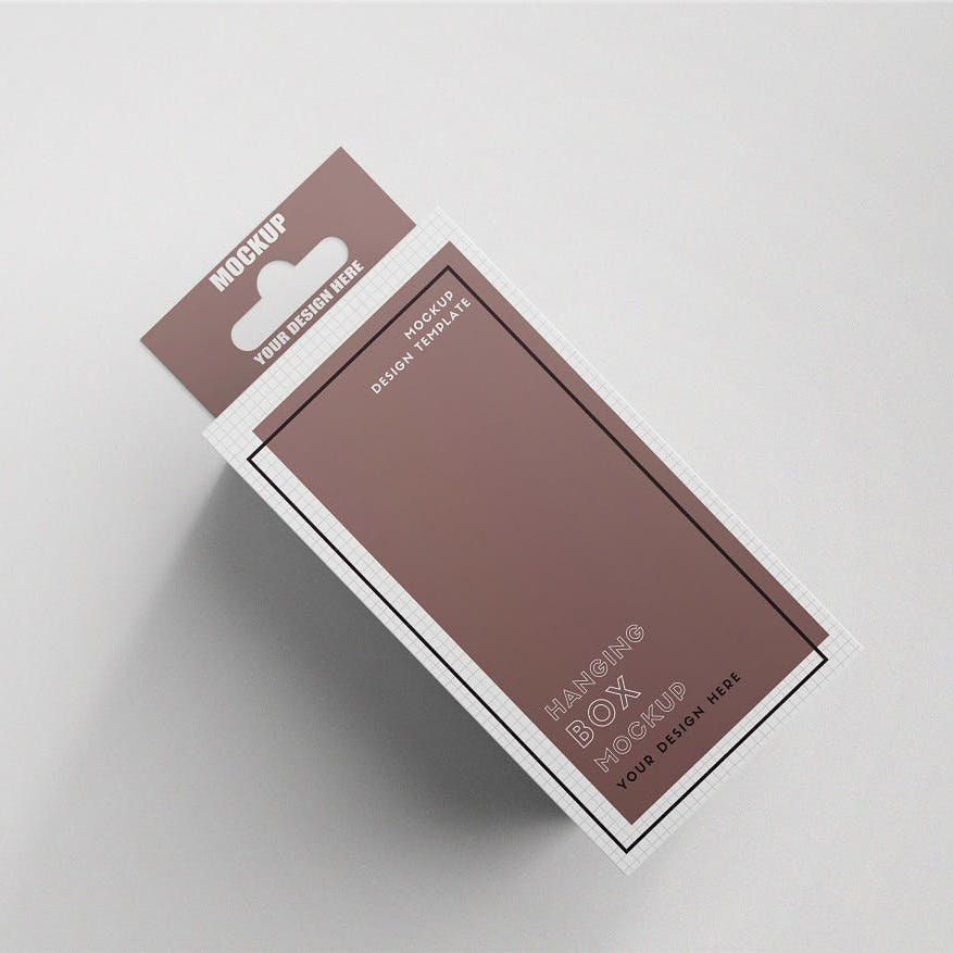 挂耳长方形盒子样机